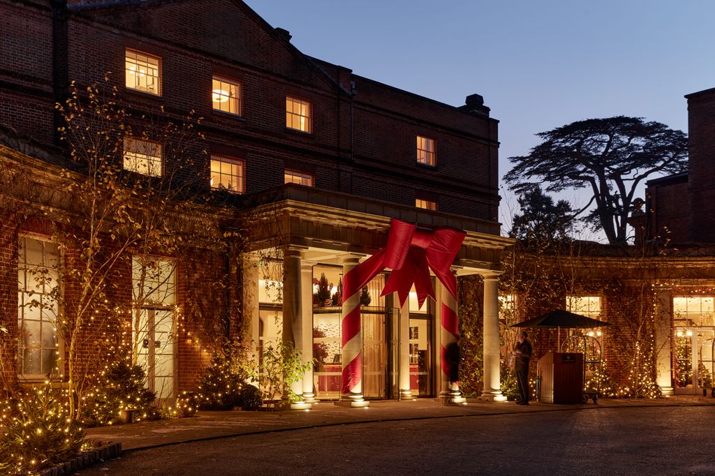 The Grove in Hertfordshire offers a luxury festive stay