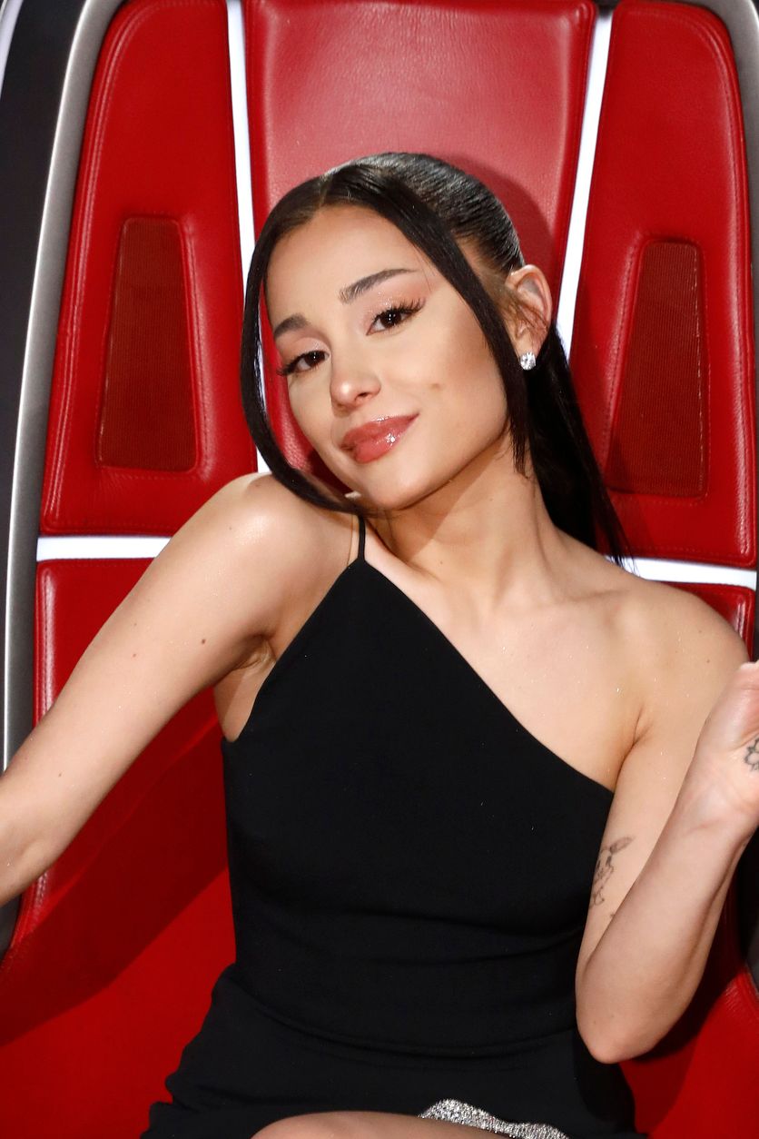 THE VOICE -- "Live Finale Performances" Episode 2119A -- Pictured: Ariana Grande