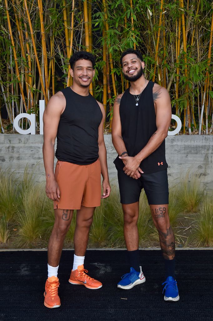 Darius Jackson and Sarunas Jackson attend Day 3 at Alo House on June 24, 2021 in Los Angeles, California