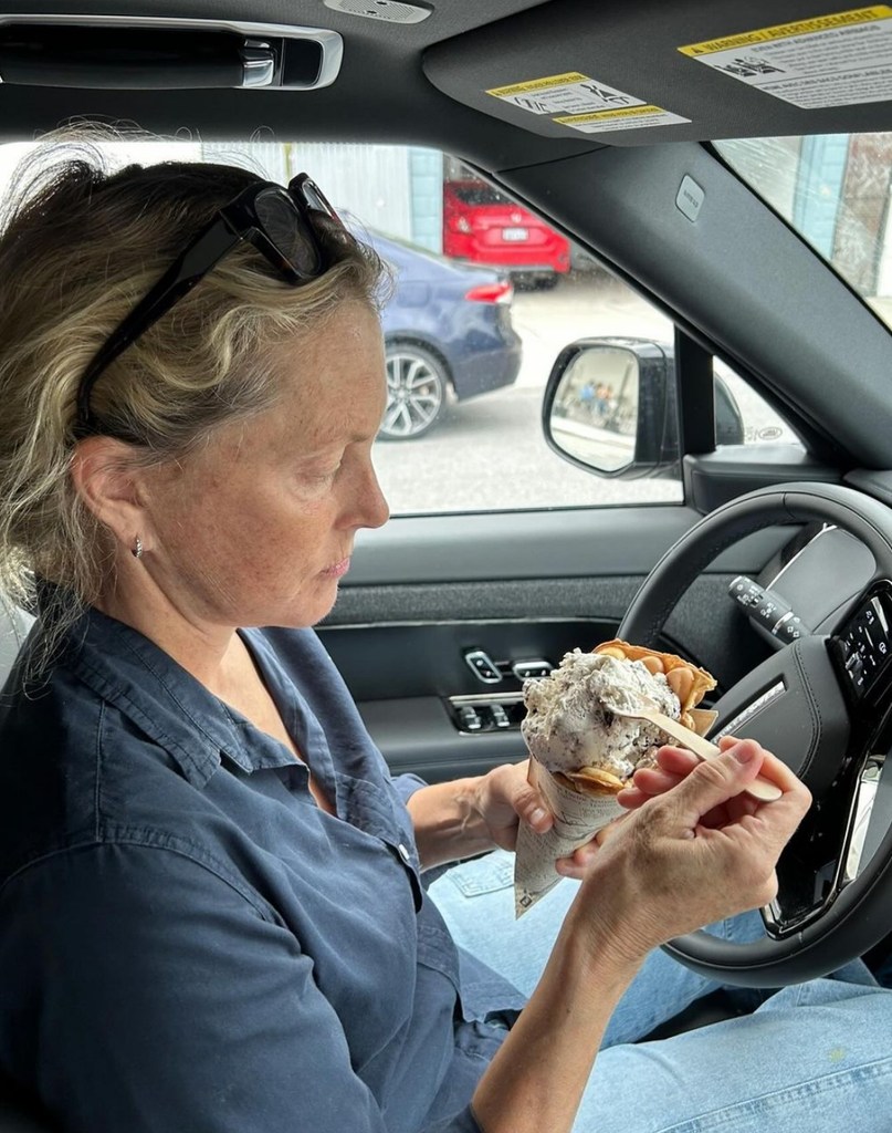 Photo shared by Ali Wentworth on Instagram September 8, 2024 of the process of moving her daughter Elliott back to her dorm at Brown University