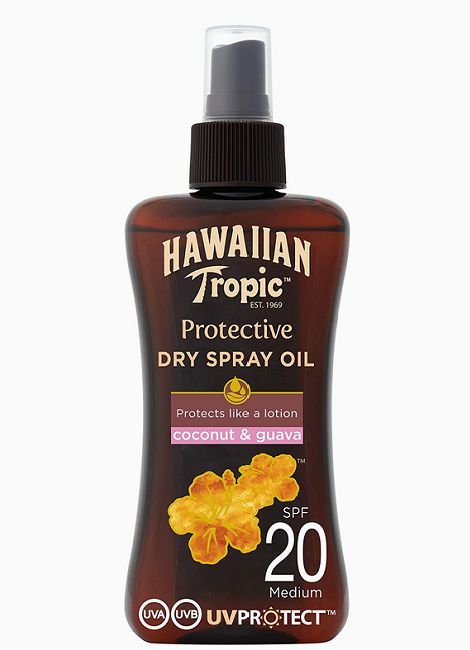 hawaiian tropic dry spray oil best tanning oils