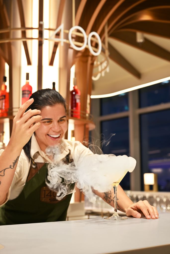 Cocktails are a spectacle on board Icon of the Seas