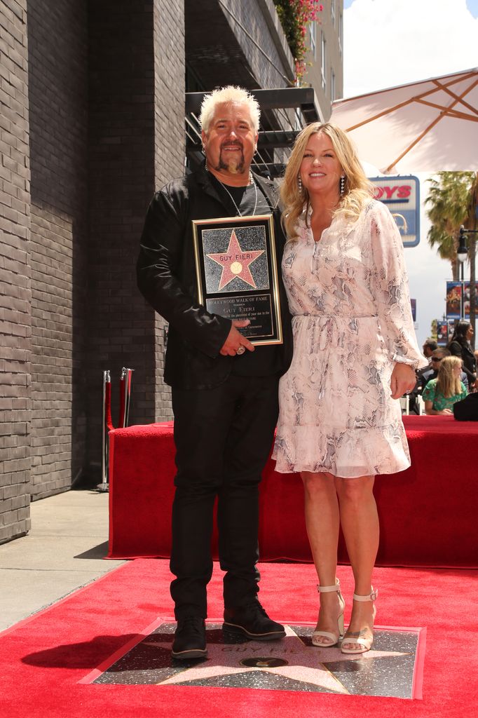 Guy Fieri and Lori Fieri in 2019