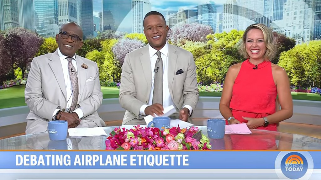 Craig Melvin called Al Roker 'obnoxious' during a divisive but funny chat about airplane etiquette 