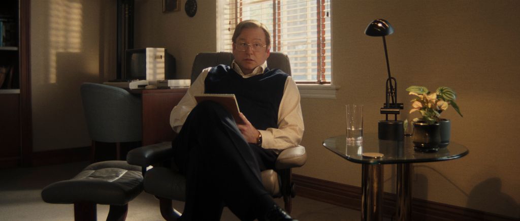 Dallas Roberts as Dr. Jerome Oziel in Monsters: The Lyle And Erik Menendez Story