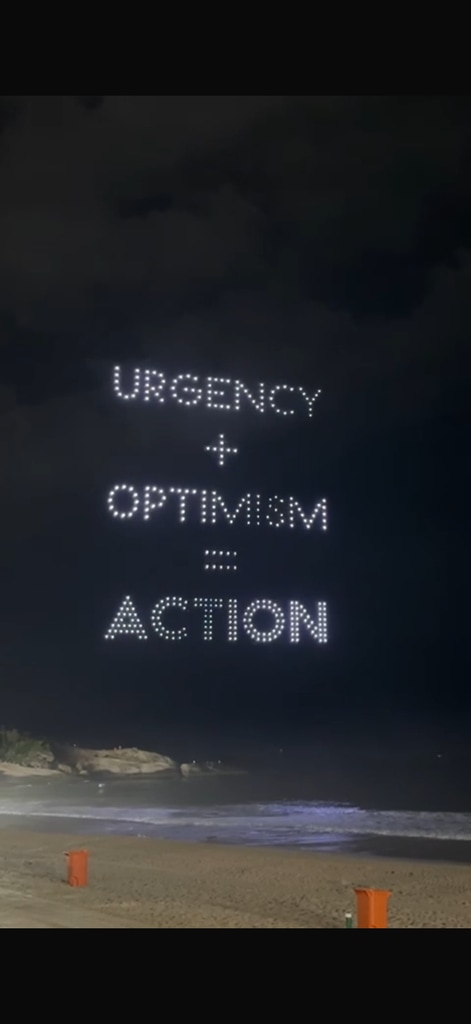 The show took place on the eve of the 22025 Earthshot Prize Awards ceremomy