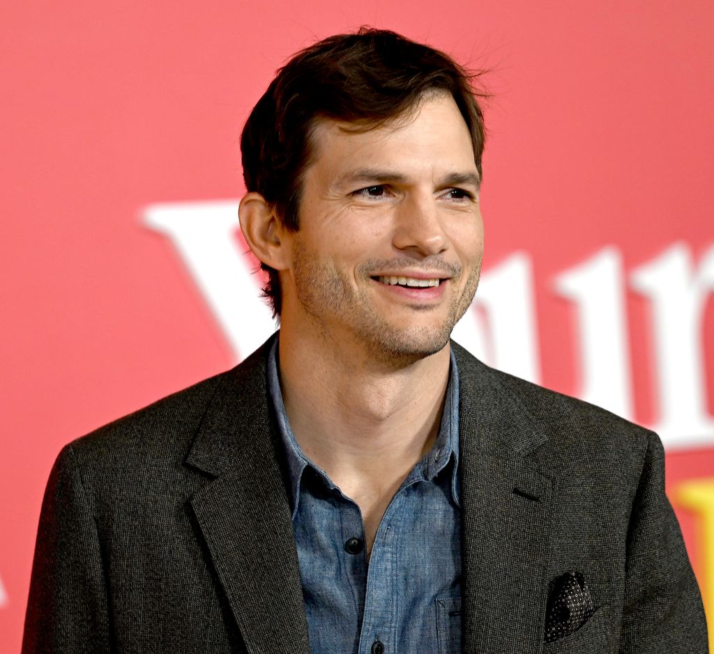 LOS ANGELES, CALIFORNIA - FEBRUARY 02: Ashton Kutcher arrives for the World Premiere Of Netflix's "Your Place Or Mine"  held at Regency Village Theatre on February 02, 2023 in Los Angeles, California. (Photo by Albert L. Ortega/Getty Images)
