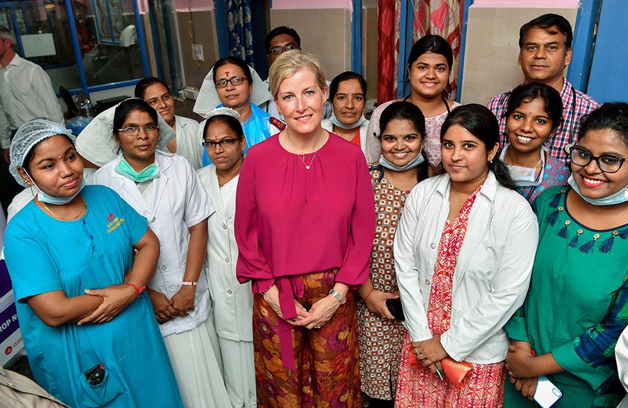 the countess of wessex Hyderabad visit