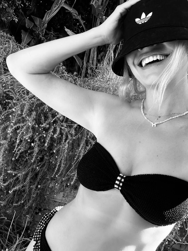 Holly Willoughby on holiday