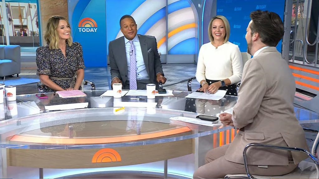 Dylan Dreyer stepped up on the main news desk in Hoda Kotb's absence 