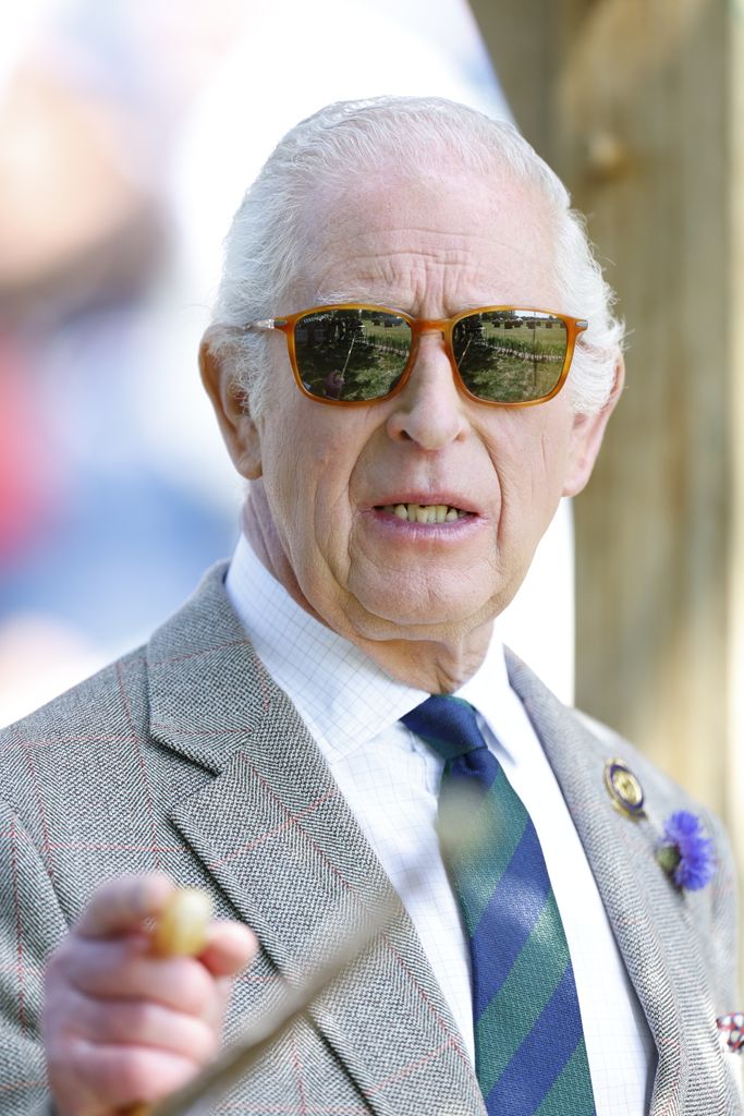 King Charles was spotted in 'cool' sunglasses on day 3 of the Royal Windsor Horse Show in Home Park