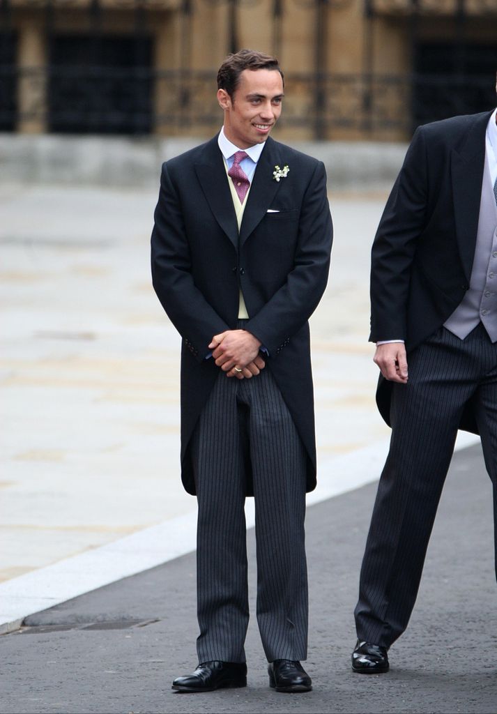 James Middleton at William and Kate's wedding