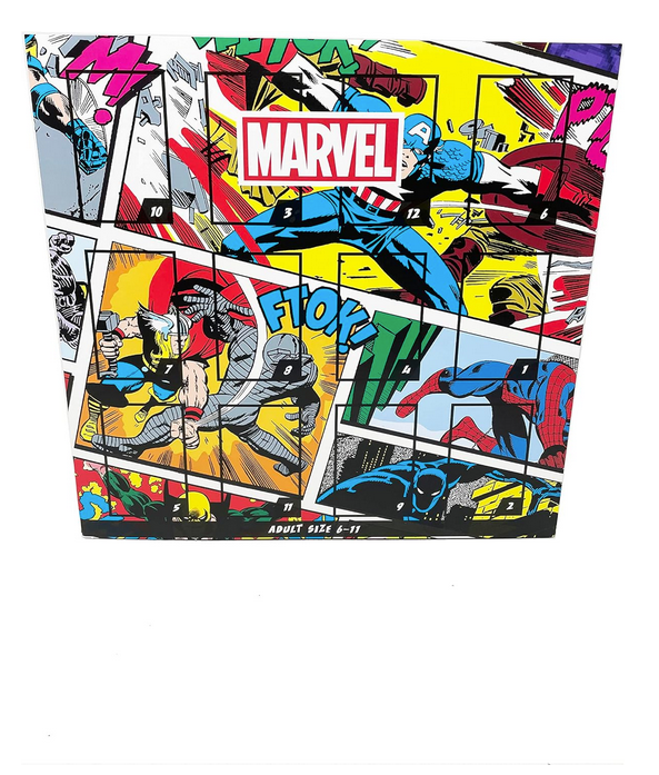 marvel socks advent calendar