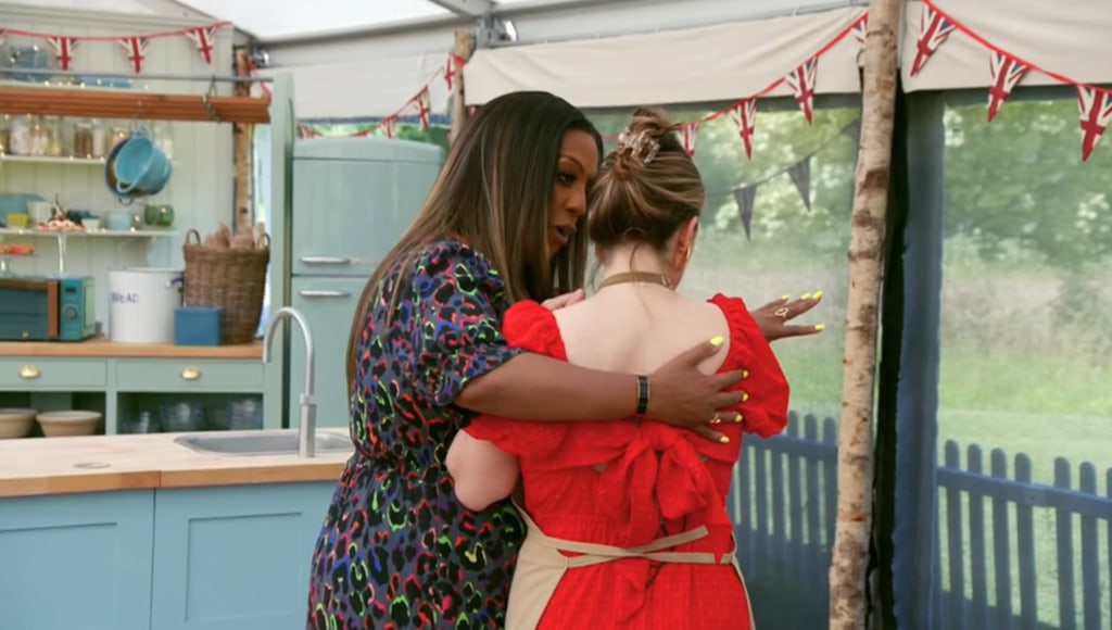 Alison Hammond and Georgie on The Great British Bake Off