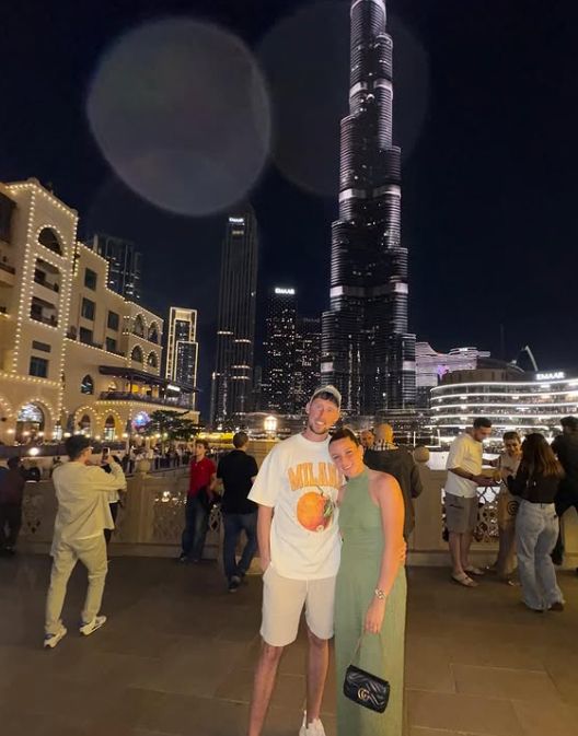 Ella Toone with boyfriend Joe Bunney