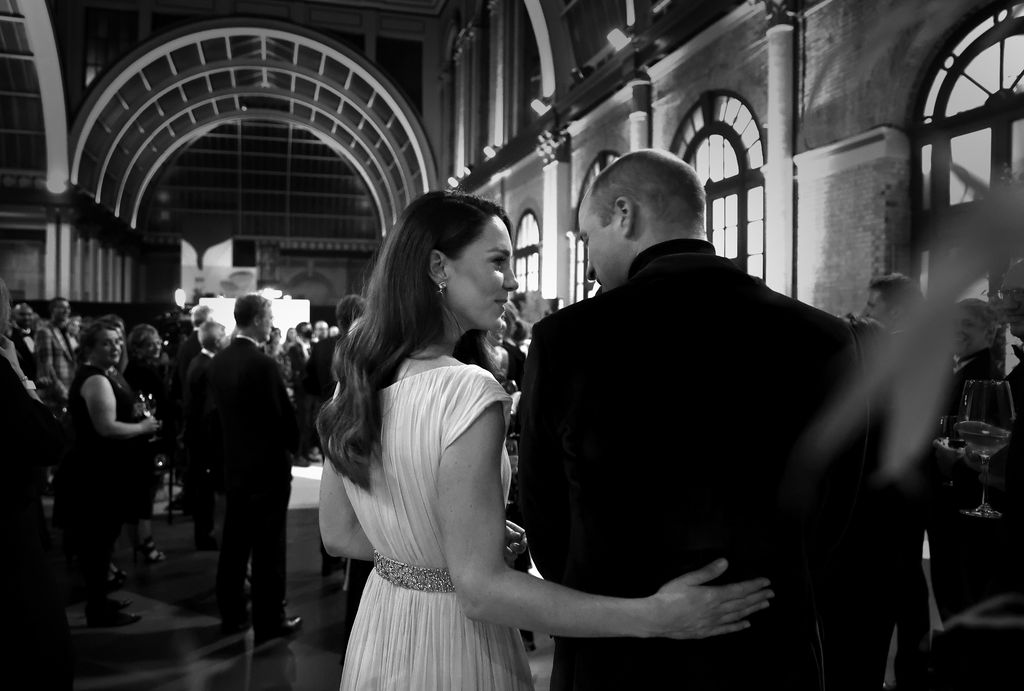 Kate puts her arm around William at Earthshot Prize Awards