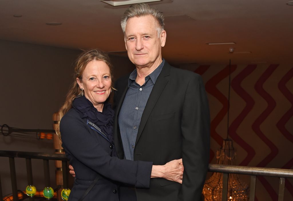 Tamara Hurwitz and Bill Pullman attend the press night after party for "All My Sons" at The Ham Yard Hotel on April 23, 2019 in London, England.