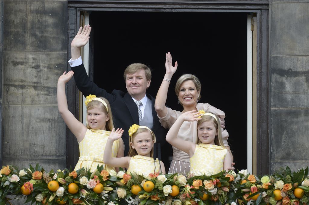 Dutch royals as King Willem-Alexander accedes the throne