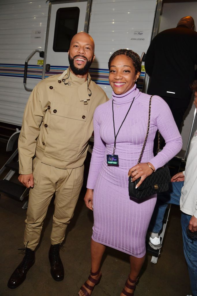 Common and Tiffany Haddish attend the 62nd Annual GRAMMY Awards  "Let's Go Crazy" The GRAMMY Salute To Prince on January 28, 2020 in Los Angeles, California