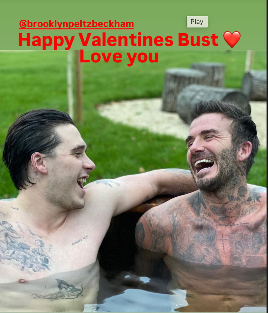 David's sweet tribute to Brooklyn