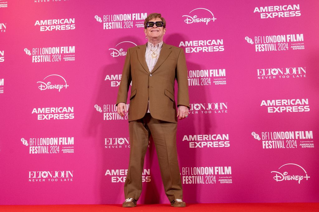 "Elton John: Tidak ada kata terlambat" Headline Gala – Festival Film BFI London ke-68