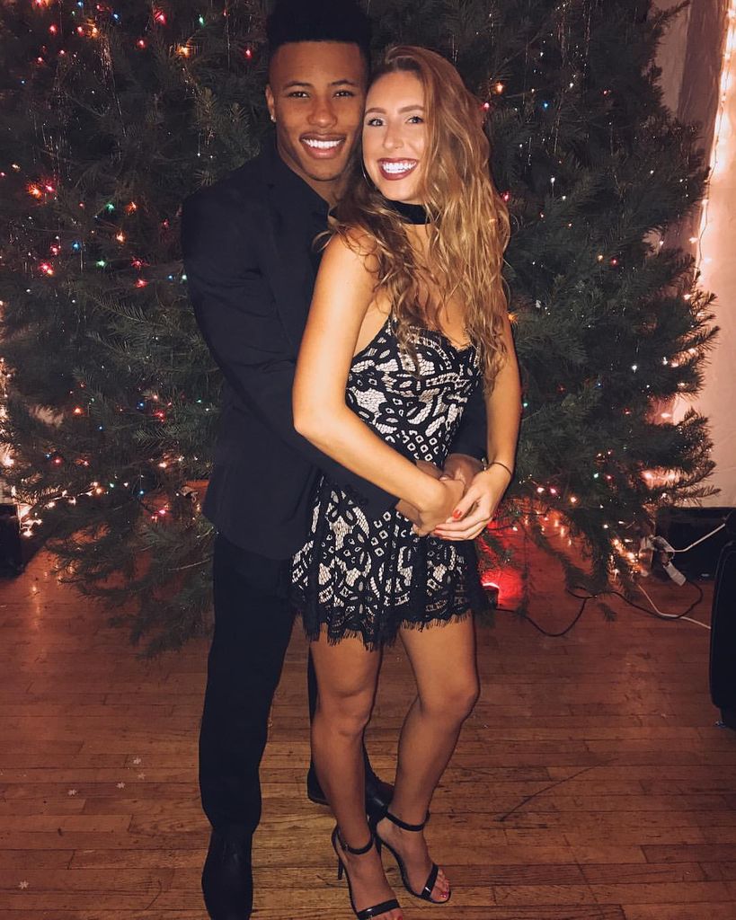 The couple attended a fraternity formal together 