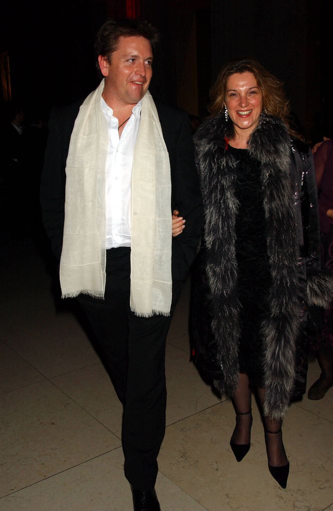 LONDON - OCTOBER 20: (EMBARGOED FOR PUBLICATION IN UK TABLOID NEWSPAPERS UNTIL 48 HOURS AFTER CREATE DATE AND TIME) Film producer Barbara Broccoli and James Martin arrive at the afterparty following the opening gala for "The Times BFI London Film Festival" and the World Premiere of "Vera Drake" at the British Museum on October 20, 2004 in London. (Photo by Dave Benett/Getty Images)