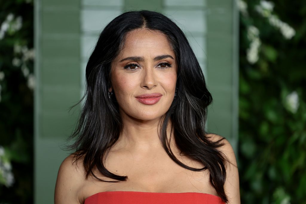 Salma Hayek on red carpet