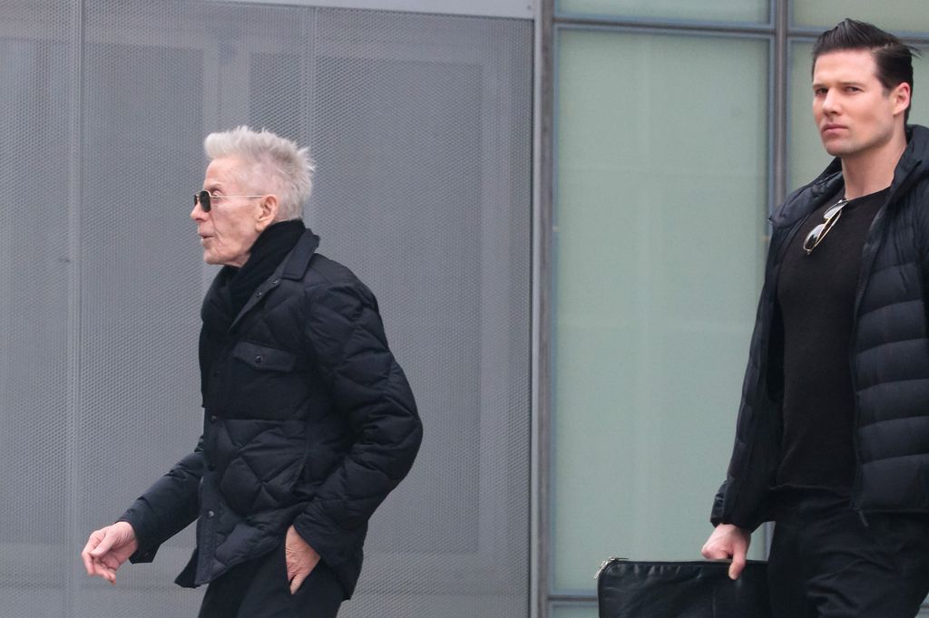 Calvin Klein, 80, steps out with longtime boyfriend Kevin Baker, 35, for an  afternoon of shopping on Rodeo Drive. #CalvinKlein #KevinBake