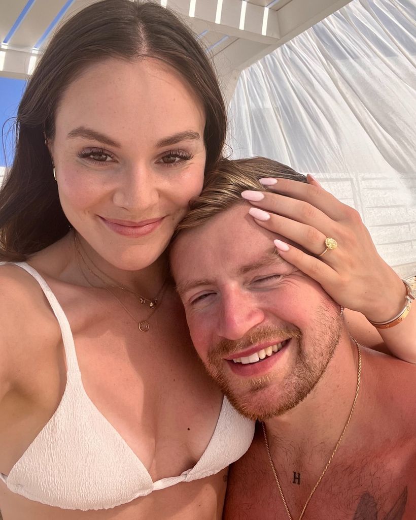 Holly Ramsay has announced his engagement to swimmer Adam Peaty