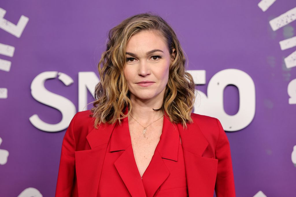 NEW YORK, NEW YORK - FEBRUARY 14: Julia Stiles attends SNL50: The Homecoming Concert at Radio City Music Hall on February 14, 2025 in New York City.  (Photo by Dia Dipasupil/Getty Images)