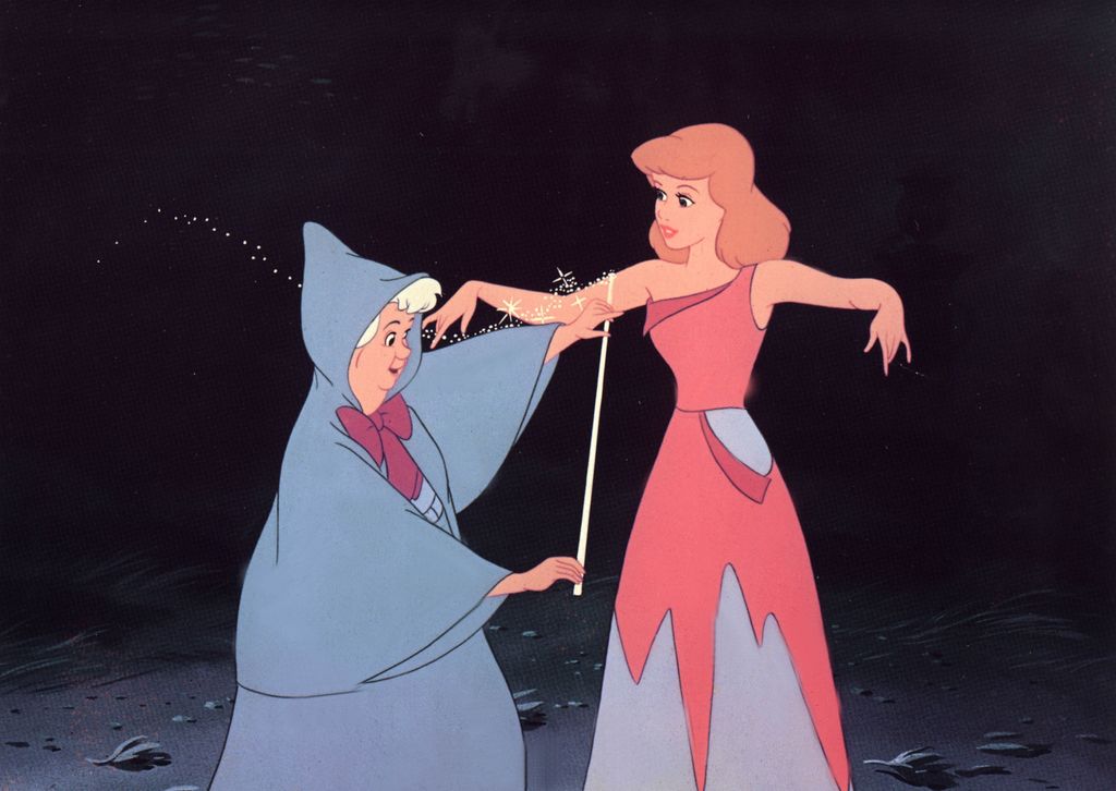 Many will recognise Asha's cloak as it's identical to the one worn by the Fairy Godmother in Cinderella