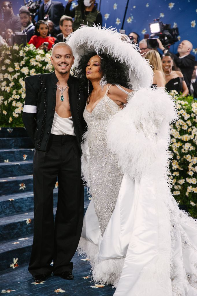 evan ross diana ross met gala