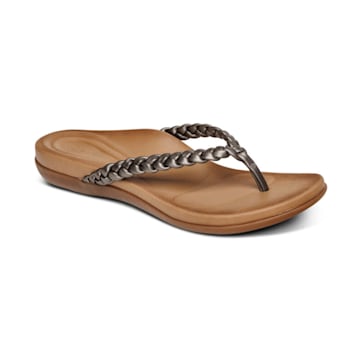 Aetrex Rachel Thong Sandals