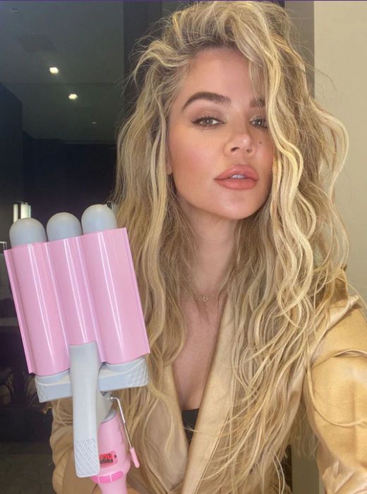 khloe kardashian mermaid hair tool