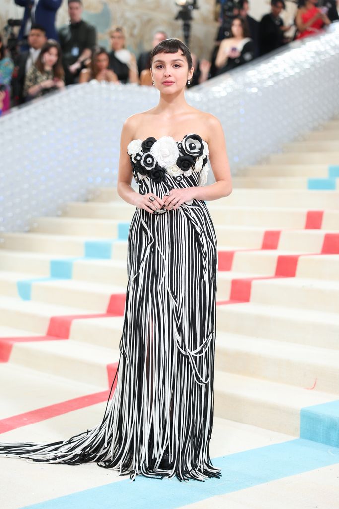 Olivia Rodrigo at the 2023 Met Gala: Karl Lagerfeld: A Line of Beauty