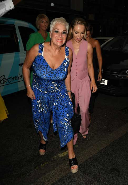 denise welch itv party
