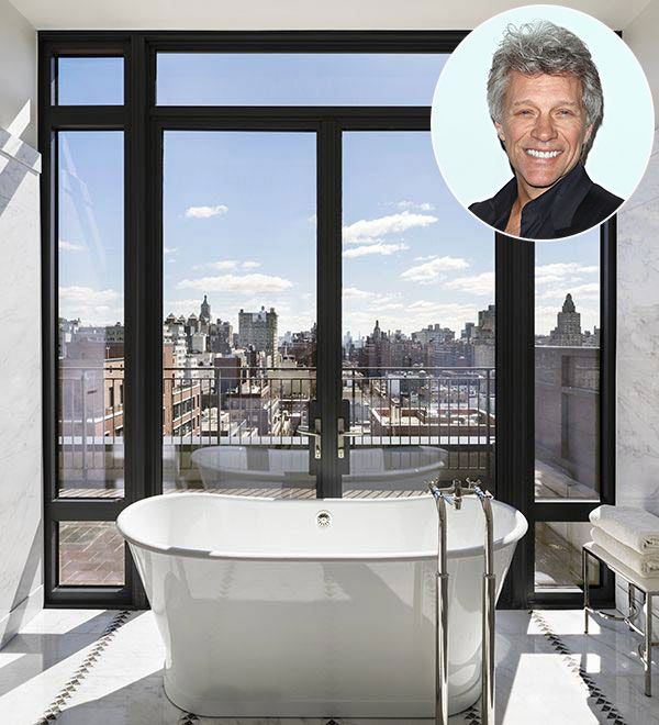 Jon Bon Jovi bathroom