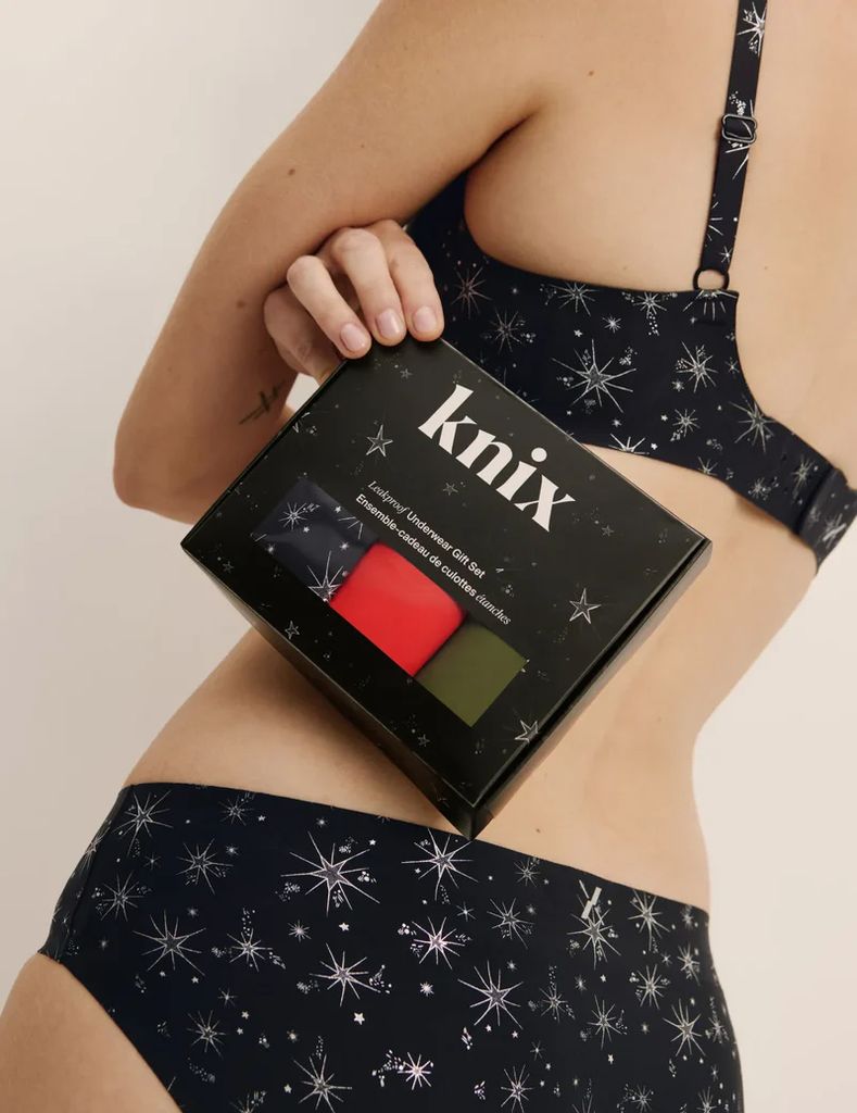 Knix Leakproof UltraThin Bikini 3-Pack Gift Box