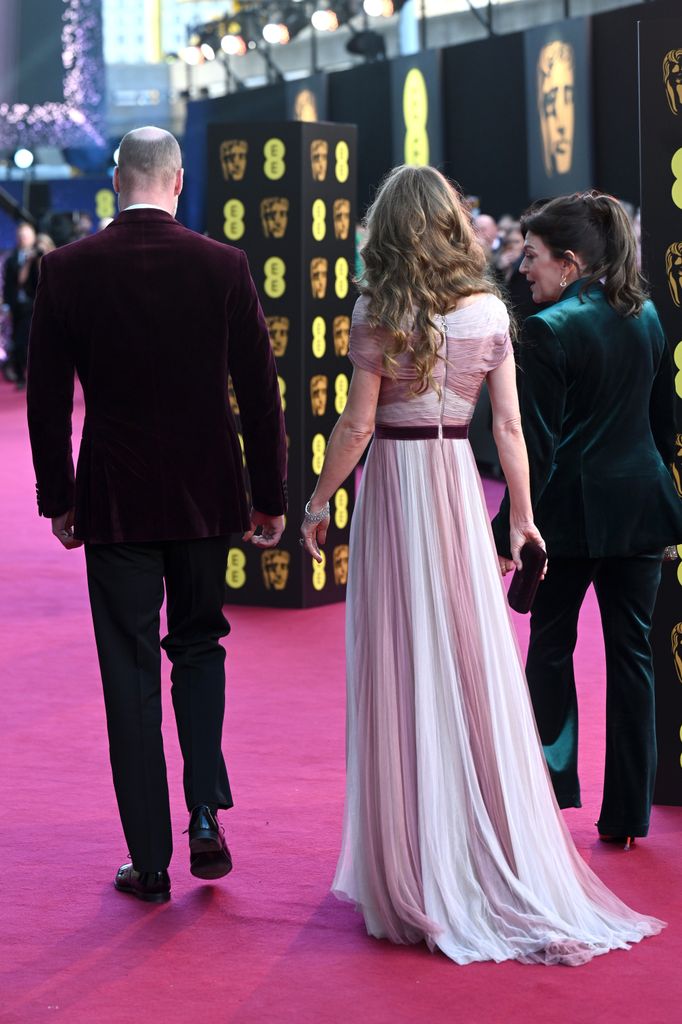 Prince William and Princess Kate arrive at the 2026 BAFTAs