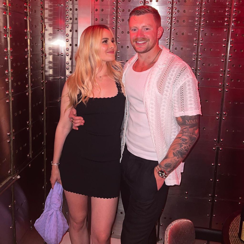 Holly Ramsay and Adam Peaty photographed in London last month