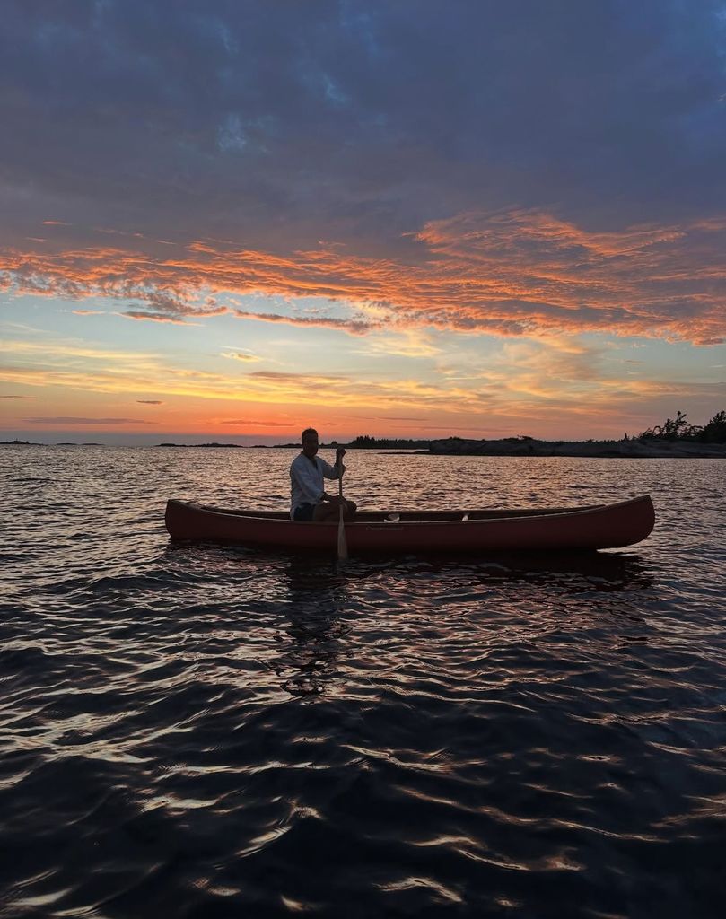 The New Lives in the Wild presenter wrote about his love for the water