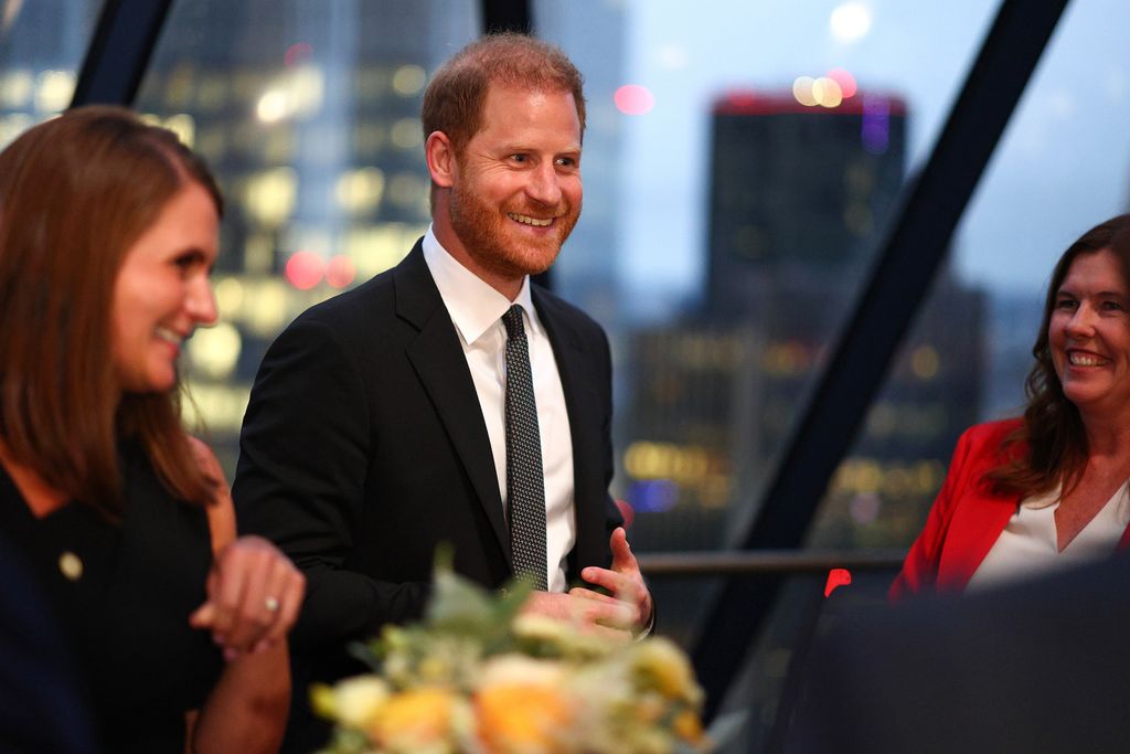 Harry at the Invictus Games reception