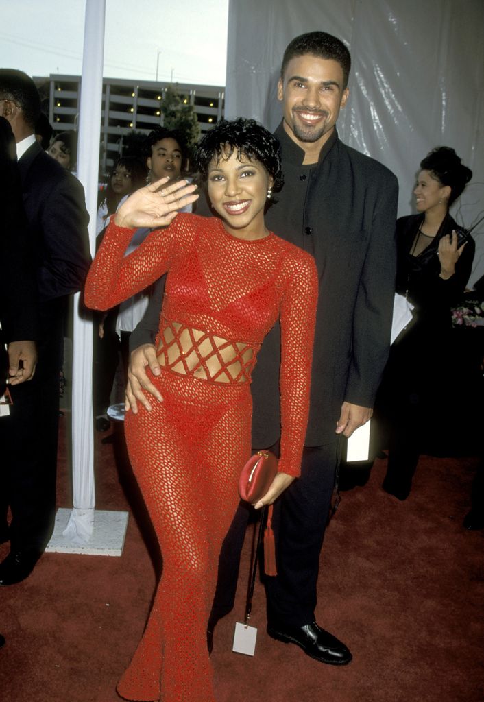 Toni Braxton and Shemar Moore