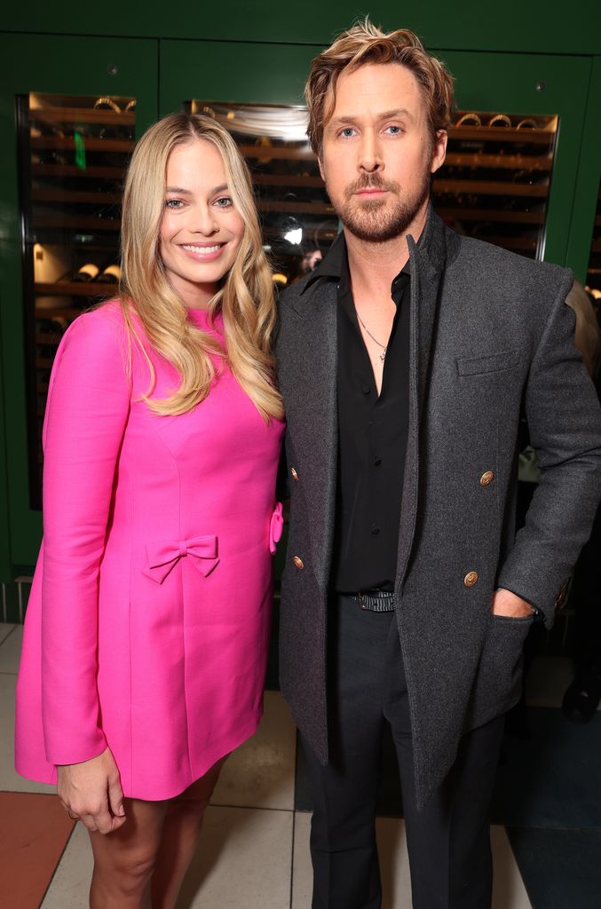 Margot Robbie and Ryan Gosling resumed their 'Barbie' and 'Ken' counterparts at the Barbie Faber & Faber Screenplay book party