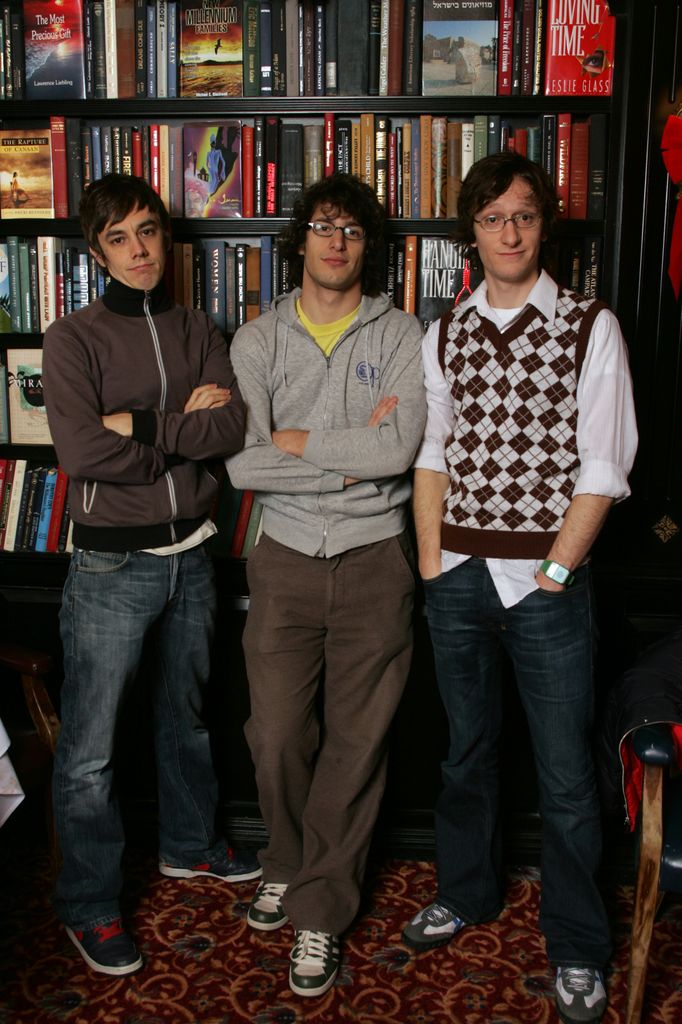 Saturday Night Live's Jorma Taccone, Andy Samberg and Akiva Schaffer at Hurley's