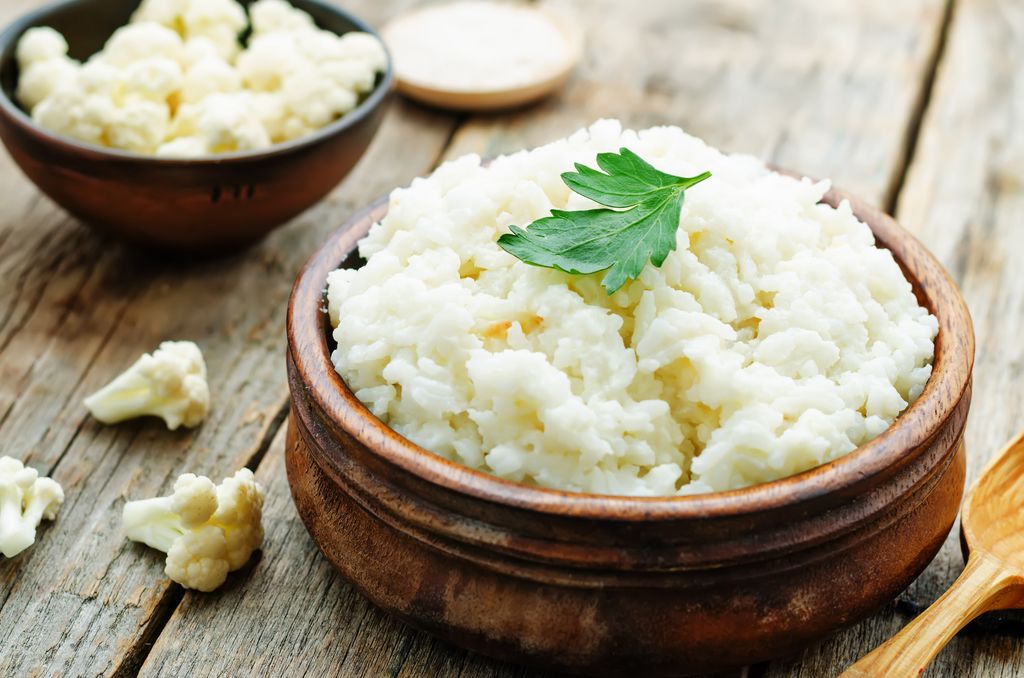 Cauliflower can be used as a low-calorie alternative to rice