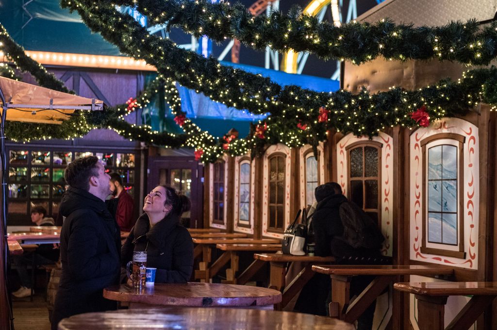 bar at the Winter Wonderland