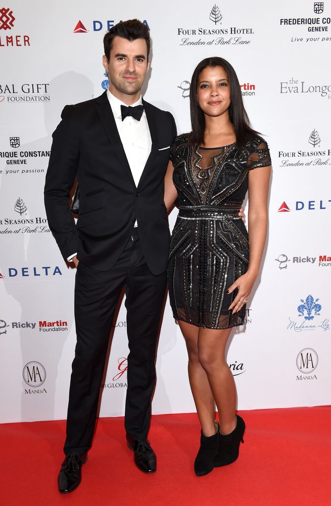 Steve jones and wife on red carpet