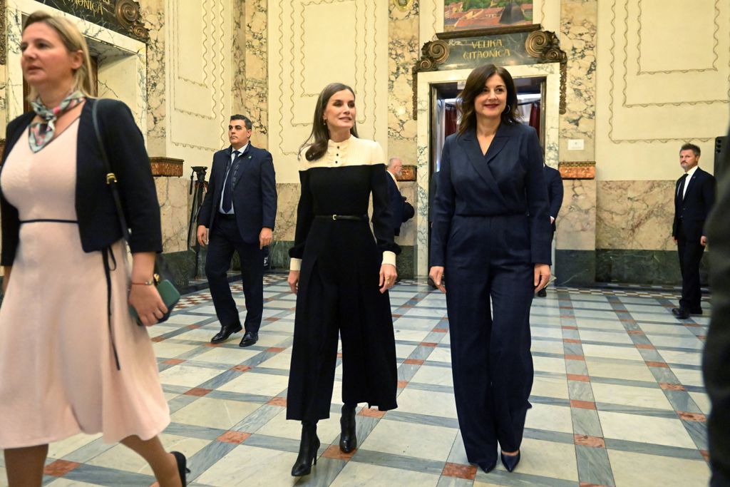 Letizia and croatian first lady